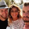 Jordan, Sarah et Jonathan sur le tournage des "Anges 9" - Instagram, 2017
