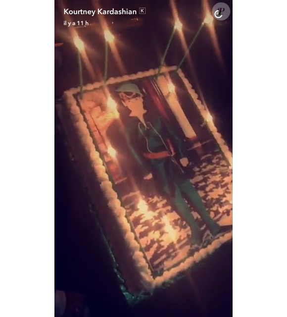 Le gâteau d'anniversaire de Rob Kardashian pour ses 30 ans, le 17 mars 2017