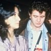 Daniel Balavoine et son épouse Corinne  en 1984
