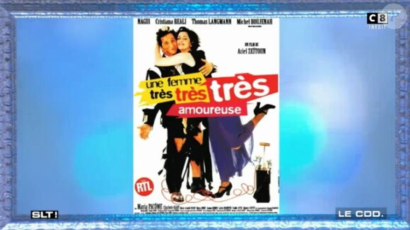 Affiche du film "Une femme très très amoureuse", sorti en 1997 et dans lequel a joué Nagui.