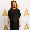 Natalie Portman enceinte à la soirée Oscar Nominee Luncheon à l'hôtel Beverly Hilton à Beverly Hills, le 6 février 2017 © AdMedia via Zuma/Bestimage