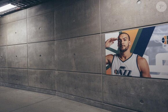 le basketteur Rudy Gobert, sportif français le mieux payé au monde. Il joue au Utah Jazz of the National Basketball Association (NBA).