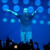 La rappeur Drake en concert à l'AccorHotels Arena à Paris le 12 mars 2017. © Lionel Urman/Bestimage