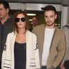 Cheryl Cole et son compagnon Liam Payne (One Direction) arrivent à l'aéroport de Roissy Charlres de Gaulle, Roissy le 9 mai 2016.