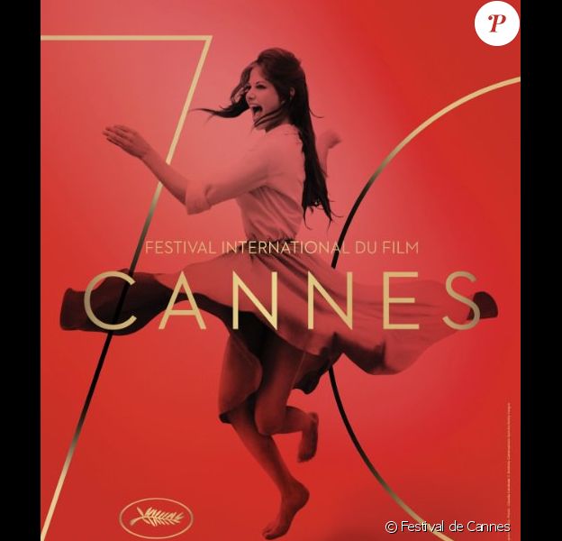 Claudia Cardinale sur l'affiche officielle du Festival de Cannes 2017.