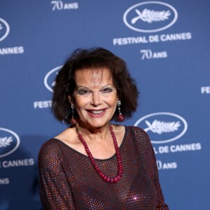 Claudia Cardinale - Soirée à l'occasion des 70 ans du tout premier festival de Cannes à l'école des Beaux Arts à Paris, le 20 Septembre 2016. © Dominique Jacovides/Bestimage