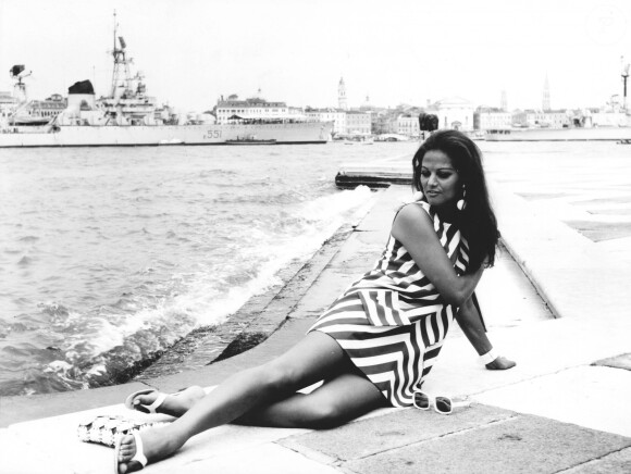 Claudia Cardinale à Venise en 1967.
