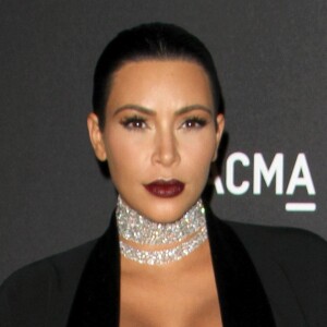 Kim Kardashian enceinte - Gala "The LACMA 2015 Art+Film" en l'honneur de James Turrell et Alejandro Inarritu à Los Angeles, le 7 novembre 2015.