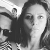 Benjamin Castaldi et sa femme Aurore. Instagram, mars 2017