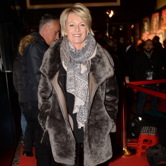 Sophie Davant - Avant-première du film "Dalida" à L'Olympia, Paris le 30 novembre 2016. © Rachid Bellak/Bestimage