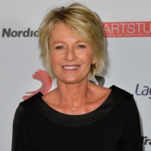 Sophie Davant - Soirée de gala des 20 ans de l'association "Fête le Mur" de Yannick Noah au Chalet des Iles à Paris le 9 novembre 2016. © Coadic Guirec/Bestimage