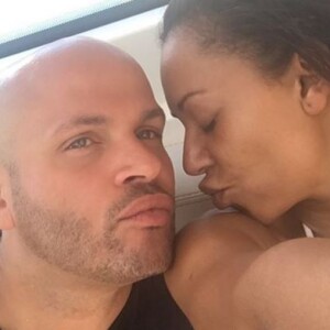 Mel B pose avec Stephen Belafonte sur Instagram.
