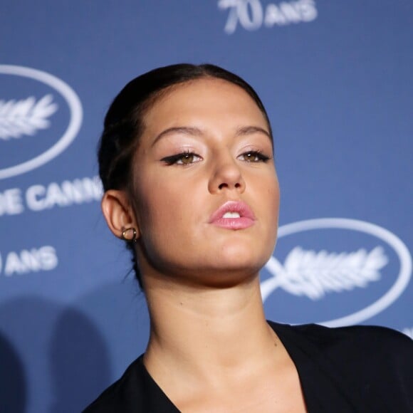 Adèle Exarchopoulos - Soirée à l'occasion des 70 ans du tout premier festival de Cannes à l'école des Beaux Arts à Paris, le 20 Septembre 2016. © Dominique Jacovides/Bestimage