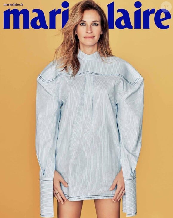 Couverture du magazine Marie Claire avec Julia Roberts
