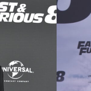 Charlize Theron lors des premières de Fast 8 à Paris et à Berlin.