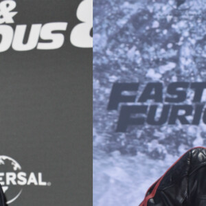 Vin Diesel lors des premières de Fast 8 à Paris et à Berlin.