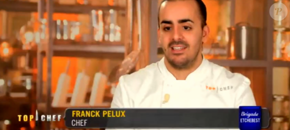 Franck Pelux de "Top Chef 2017" sur M6, le 5 avril 2017.