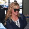 Reese Witherspoon arrive à l'aéroport de LAX à Los Angeles pour prendre l’avion, le 26 mars 2017