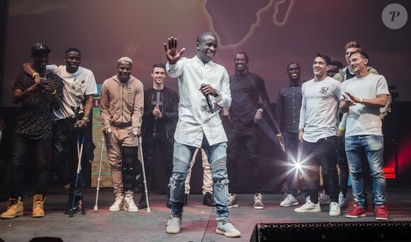 Rio Mavuba - 6ème édition du concert caritatif "Une nuit à Makala" au Zénith de Lille, le 10 avril 2017. © Stéphane Vansteenkiste/Bestimage