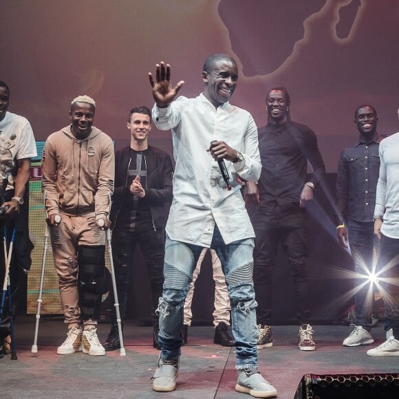 Rio Mavuba - 6ème édition du concert caritatif "Une nuit à Makala" au Zénith de Lille, le 10 avril 2017. © Stéphane Vansteenkiste/Bestimage