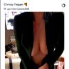 Chrissy Teigen sur Snapchat. Avril 2017.