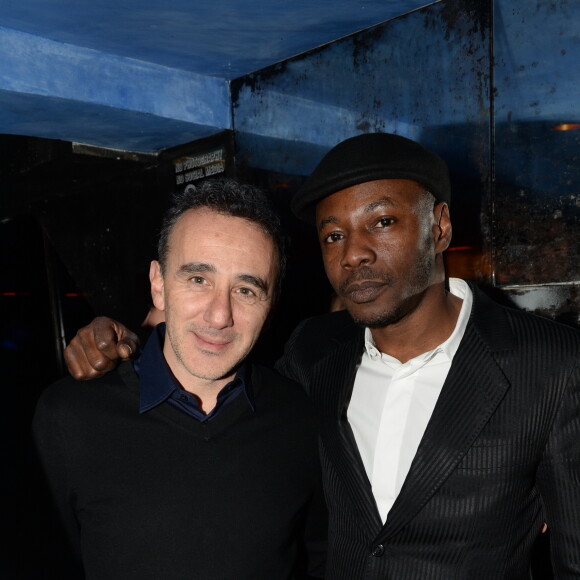 Exclusif - Elie Semoun et MC Solaar - Soirée du premier anniversaire du "Manko-Paris" à Paris le 25 janvier 2017.