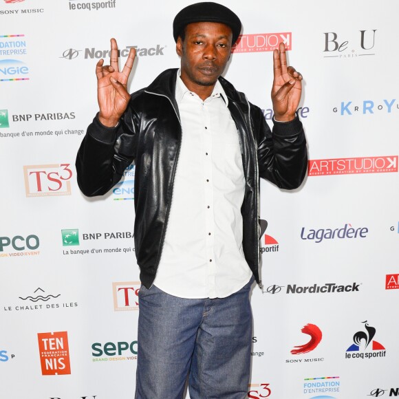 MC Solaar - Soirée de gala des 20 ans de l'association "Fête le Mur" de Yannick Noah au Chalet des Iles à Paris le 9 novembre 2016. © Coadic Guirec/Bestimage