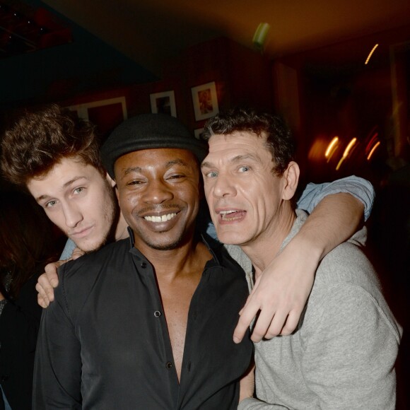 Exclusif - Jean-Baptiste Maunier, MC Solaar, Marc Lavoine - After party du concert des "Enfoirés" à l'Arc à Paris le 25 janvier 2016.