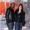 Mc Solaar et Olivia Sabah - Avant-première parisienne du film "Django Unchained" au cinéma le Grand Rex à Paris le 7 Janvier 2013.