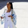 Melanie Brown (Mel B) retire de l'argent dans un ATM à West Hollywood, le 15 avril 2017  Former Spice Girl, Mel B was seen out at the bank pulling some cash from the ATM in West Hollywood, California on April 15, 2017.15/04/2017 - Los Angeles