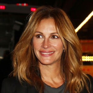 Julia Roberts - Célébrités arrivant au concert de soutien à Hillary Cliinton pour sa campagne aux élections présidentielles US à New York le 17 octobre 2016