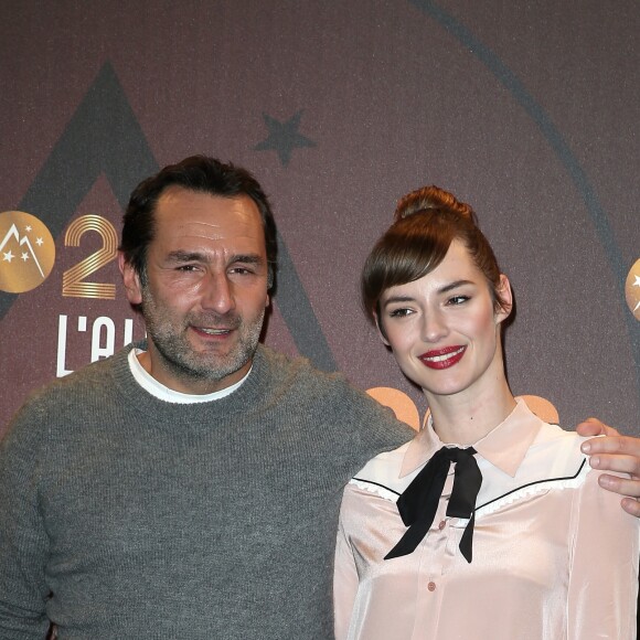 Gilles Lellouche et Louise Bourgoin - 20ème festival de Comédie à l'Alpe d'Huez le 19 janvier 2017. © Dominique Jacovides/Bestimage