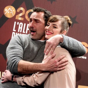 Gilles Lellouche et Louise Bourgoin - 20ème festival de Comédie à l'Alpe d'Huez le 19 janvier 2017. © Dominique Jacovides/Bestimage