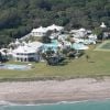 Vue aérienne de la chic villa Céline Dion, en Floride.