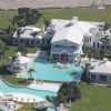Vue aérienne de la villa de Céline Dion, en Floride.