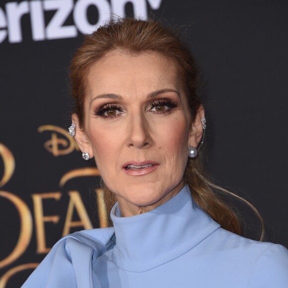 Céline Dion à la première de 'Beauty and the Beast' (La Belle et la Bête) au théâtre El Capitan à Hollywood, le 2 mars 2017 © Chris Delmas