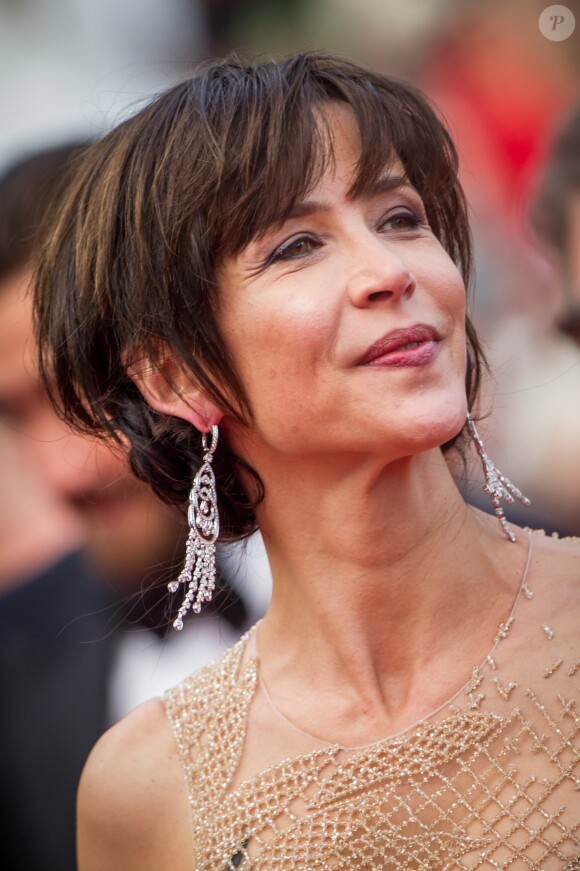 Sophie Marceau - Montée des marches du film "La Glace et le Ciel" pour la cérémonie de clôture du 68e Festival du film de Cannes, à Cannes le 24 mai 2015.