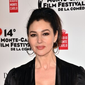 Monica Bellucci lors de la soirée de clôture du 14e festival du film de Monte-Carlo de la Comédie à Monaco, le 5 mars 2017. © Bruno Bebert/Bestimage