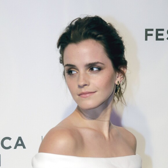 Emma Watson à la première de ''The Circle'' lors du Festival du Film Tribeca à New York, le 26 avril 2017 © Prensa Internacional via Zuma/Bestimage