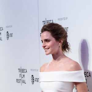Emma Watson à la première de ''The Circle'' lors du Festival du Film Tribeca à New York, le 26 avril 2017 © Prensa Internacional via Zuma/Bestimage