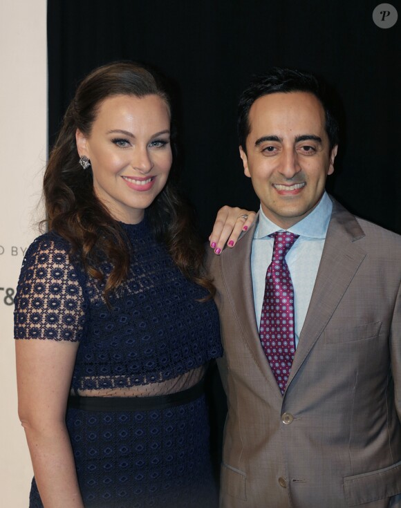 Amir Talai et sa femme Nina à la première de ''The Circle'' lors du Festival du Film Tribeca à New York, le 26 avril 2017 © Prensa Internacional via Zuma/Bestimage