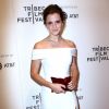 Emma Watson lors de la première de ''The Circle'' lors du Festival du Film de Tribeca à New York, le 26 avril 2017