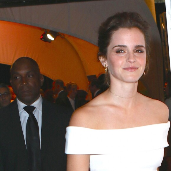Emma Watson lors de la première de ''The Circle'' lors du Festival du Film de Tribeca à New York, le 26 avril 2017