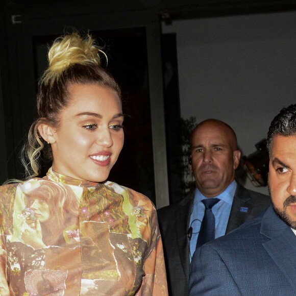 Miley Cyrus se promène à New York, le 15 septembre 2016.