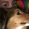 Miley Cyrus a publié une photo d'elle et son chien Emu sur sa page Instagram au mois de mars 2017