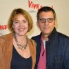 Agnès Soral et Thierry Falivene - Avant-première du film "Vive la crise !" au cinéma Max Linder à Paris le 2 mai 2017. © Coadic Guirec/Bestimage02/05/2017 - Paris