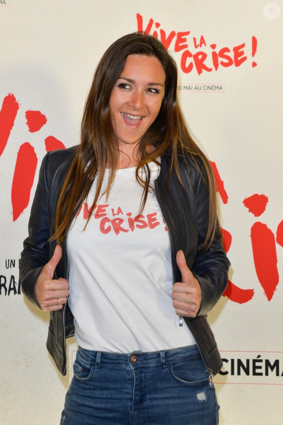 Emmanuelle Boidron - Avant-première du film "Vive la crise !" au cinéma Max Linder à Paris le 2 mai 2017. © Coadic Guirec/Bestimage