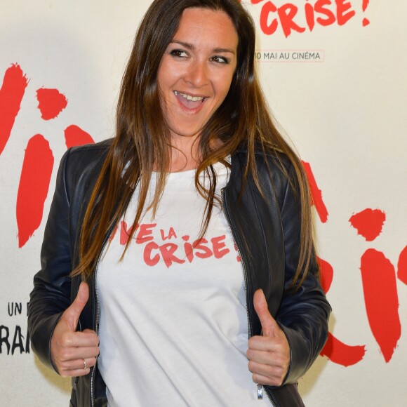 Emmanuelle Boidron - Avant-première du film "Vive la crise !" au cinéma Max Linder à Paris le 2 mai 2017. © Coadic Guirec/Bestimage