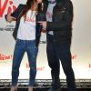 Emmanuelle Boidron et Rufus - Avant-première du film "Vive la crise !" au cinéma Max Linder à Paris le 2 mai 2017. © Coadic Guirec/Bestimage02/05/2017 - Paris