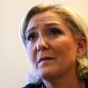 Marine Le Pen, candidate du parti ''Front National" (FN) à l'élection présidentielle 2017 est invitée par le "Collectif des africains" à l'hôtel Holiday inn Montparnasse Pasteur à Paris, France, le 2 mai 2017. © Agence/Bestimage